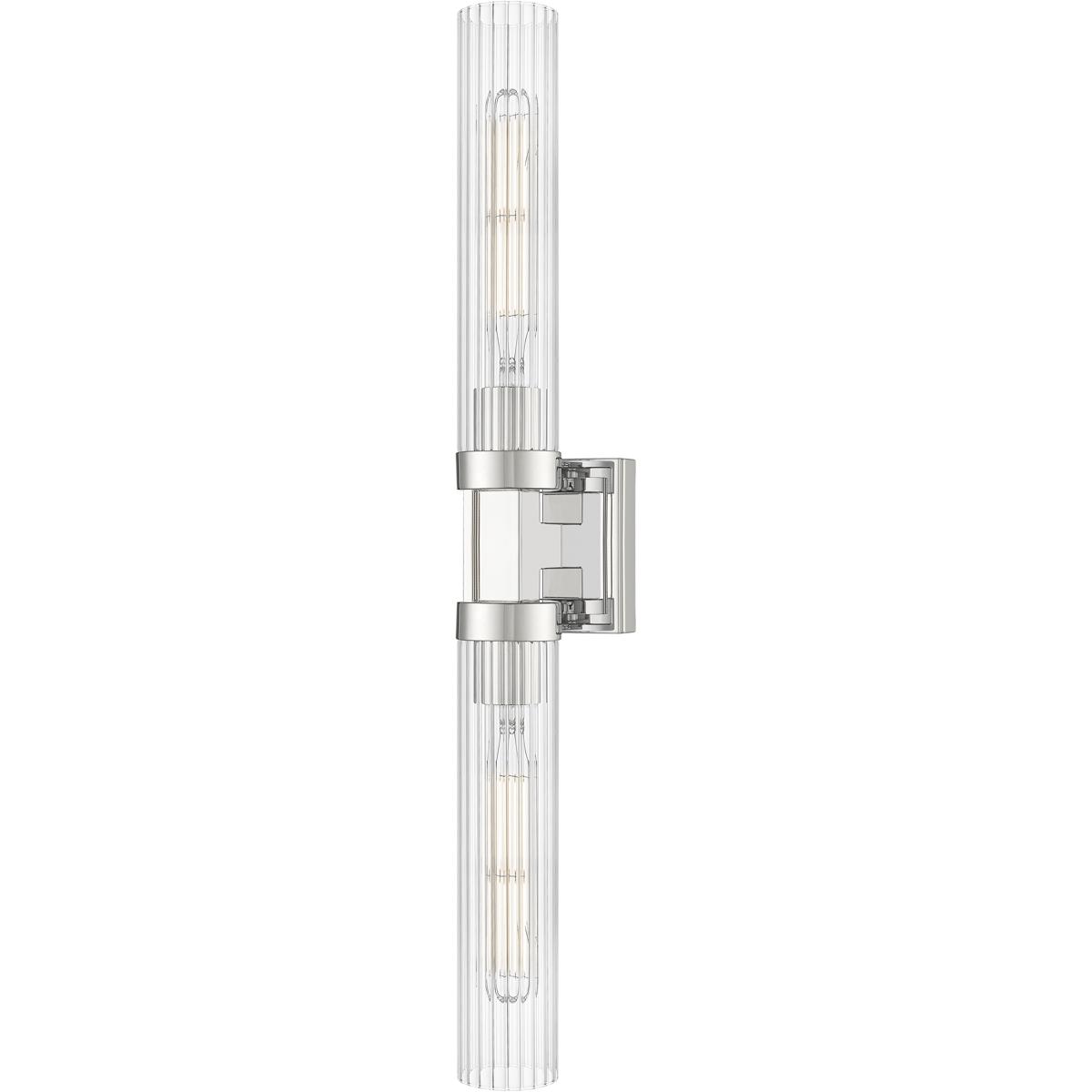 ZLite 7402WPN Beau Wall Sconce Wall Light in Polished Nickel