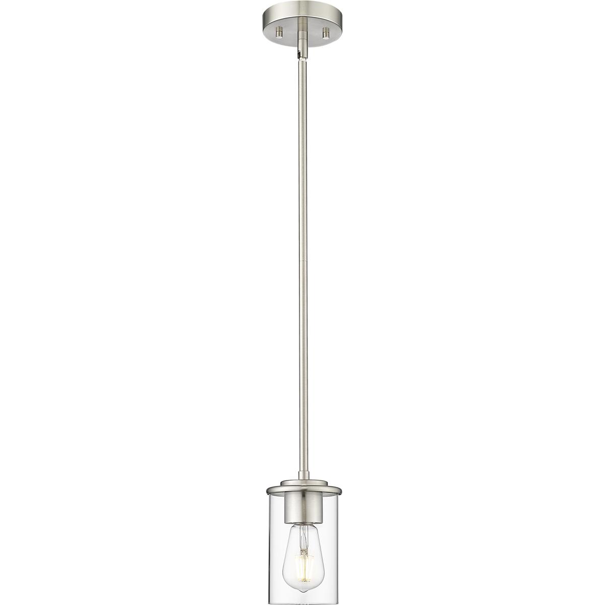 Z-Lite 742MP-BN Thayer 1 Light 4.75 inch Brushed Nickel Pendant Ceiling Light