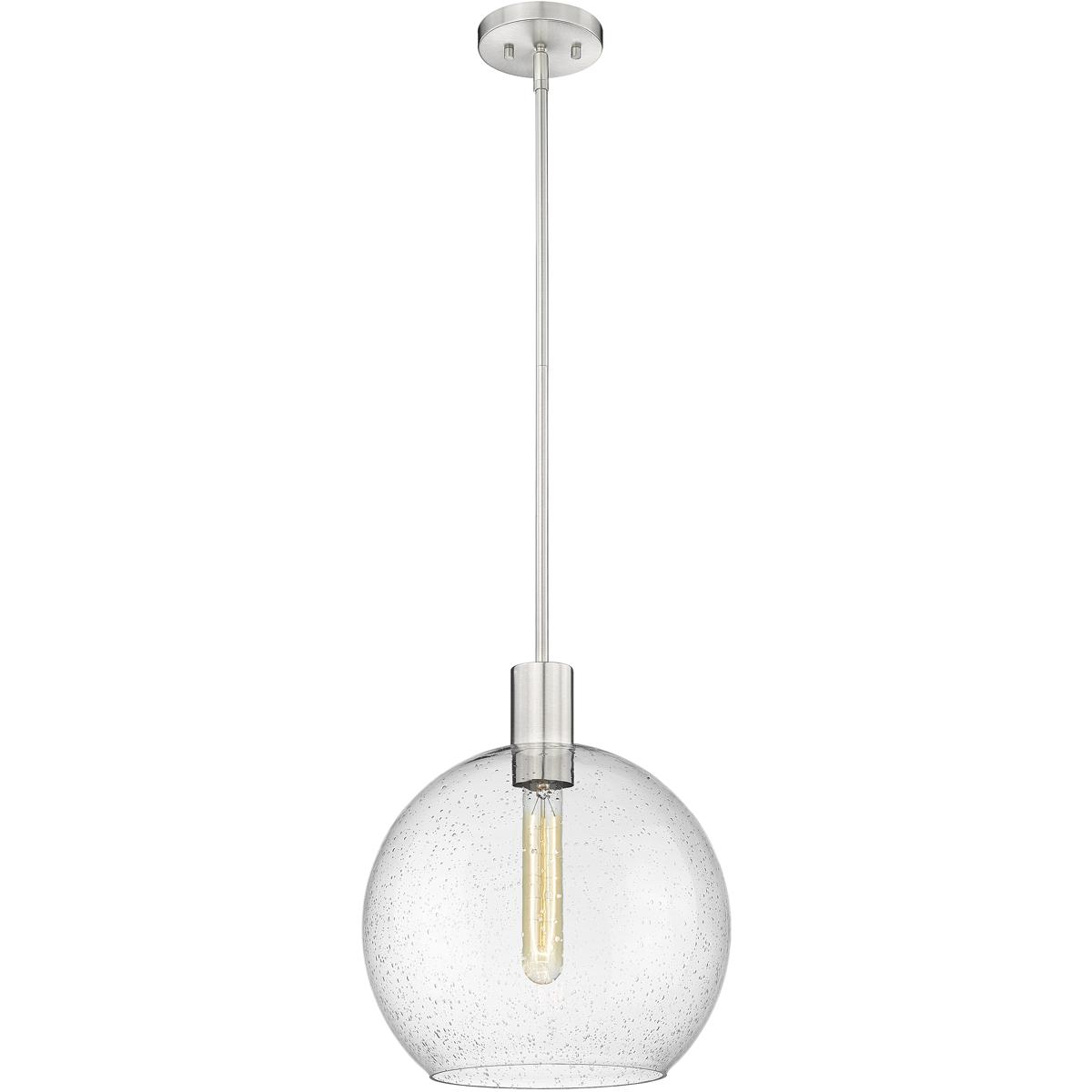 Z-Lite 7501P14-BN Margo 1 Light 13.75 inch Brushed Nickel Pendant Ceiling Light