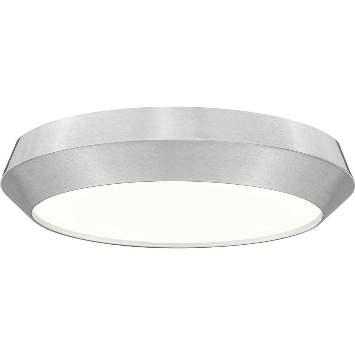 Z-Lite 7701F16-BN-LED Quasars LED 16 inch Brushed Nickel Flush Mount Ceiling Light