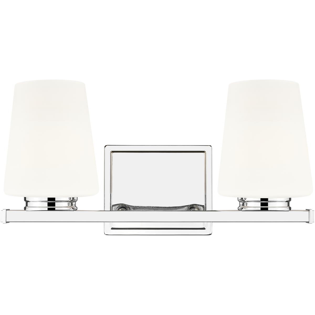 Z-Lite 7703-2V-CH Nextra 2 Light 16 inch Chrome Bath Vanity Wall Light