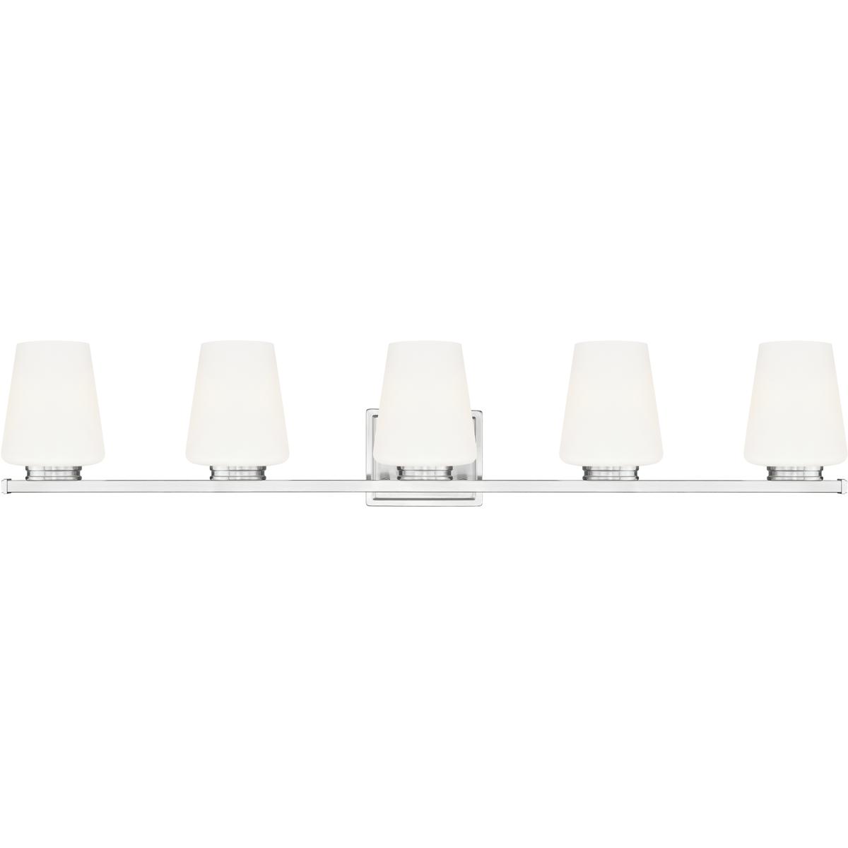 Z-Lite 7703-5V-BN Nextra 5 Light 42 inch Brushed Nickel Bath Vanity Wall Light