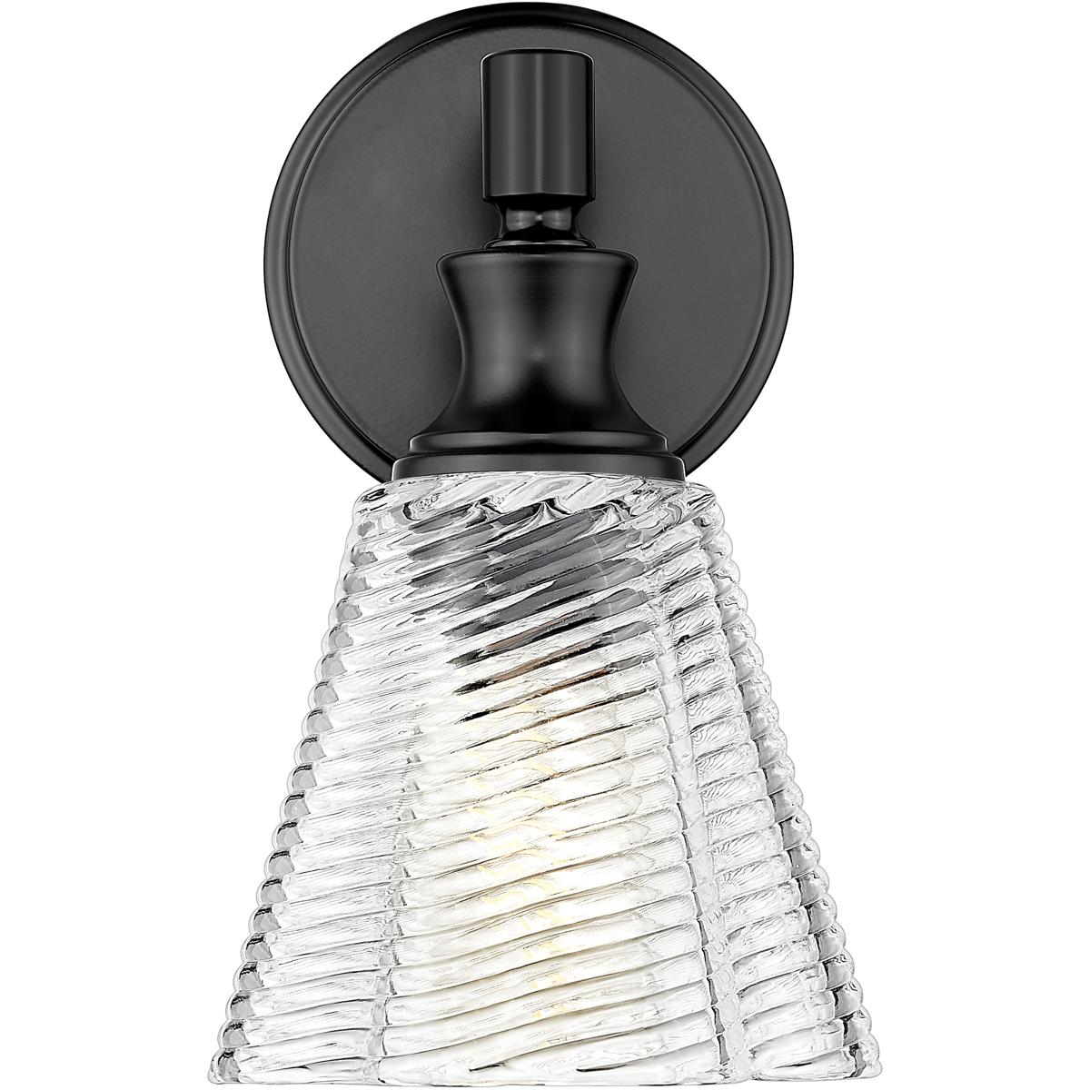 Z-Lite 7704-1S-MB Auden 1 Light 5.75 inch Matte Black Wall Sconce Wall Light