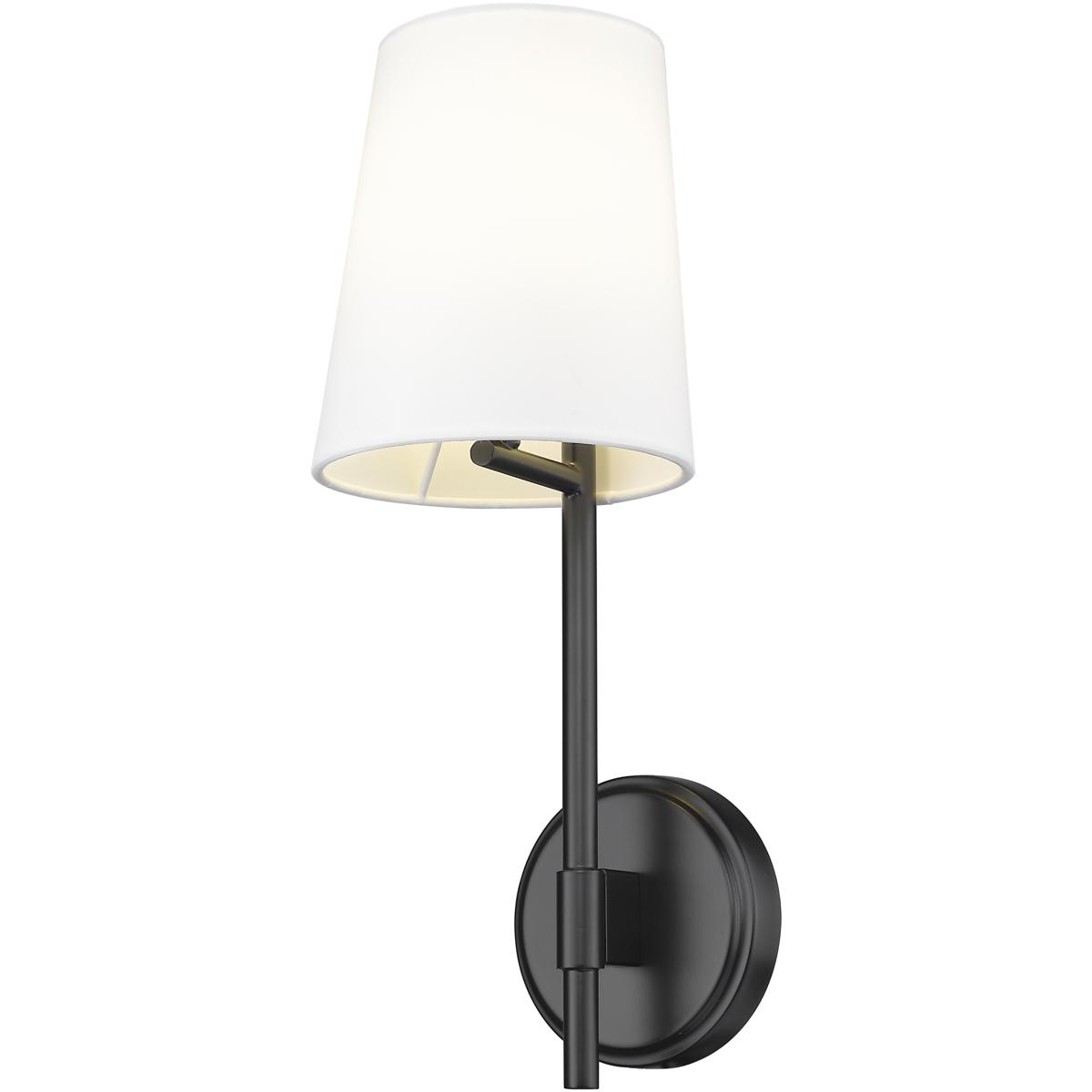 Z-Lite 816-1S-MB Winward 1 Light 6 inch Matte Black Wall Sconce Wall Light