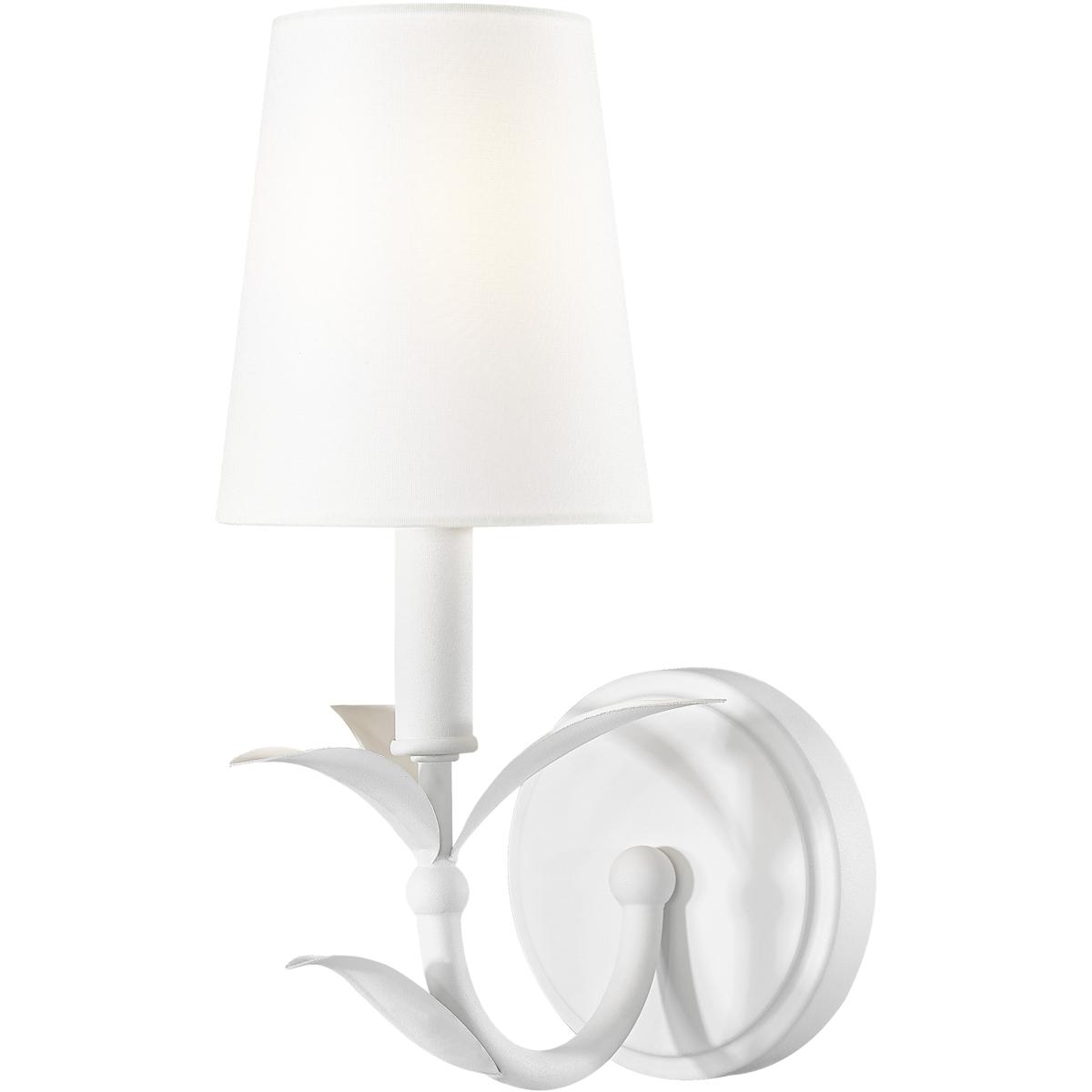 Z-Lite 830-1S-TXWH Aslin 1 Light 5 inch Textured White Wall Sconce Wall Light